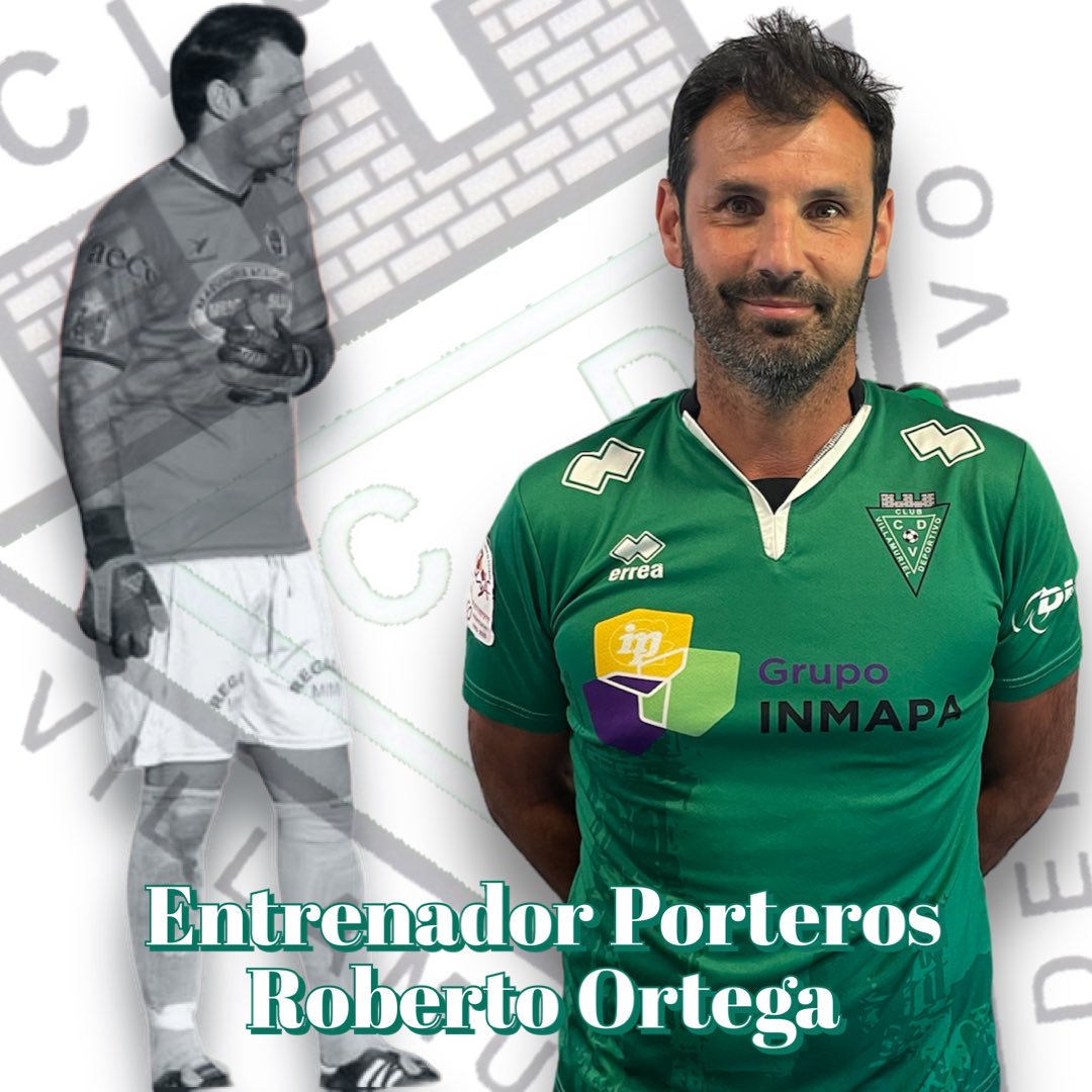 Temporada 23/24

Seguimos con las presentaciones del cuerpo técnico!!!
Hoy damos la bienvenida a la familia del C. D. Villamuriel, a Roberto Ortega, quien estará al frente como entrenador de porteros.
Muchas gracias Ortega por apostar por nosotros y mucha suerte.