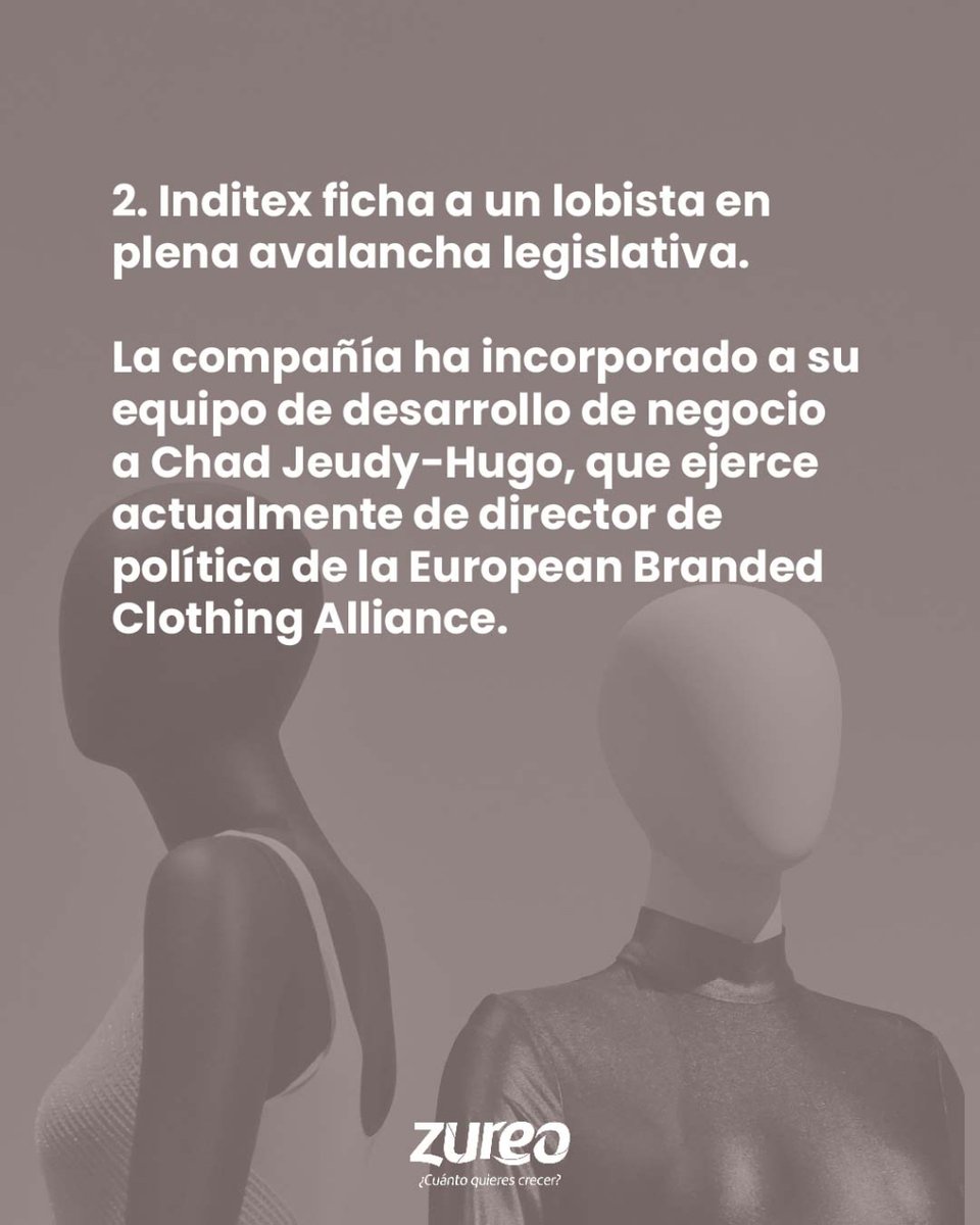ZureoModa's tweet image. ✨¡Descubre las noticias más relevantes que están dando de qué hablar en el mundo de la moda!

Sigue nuestro perfil para mantenerte al día con las últimas noticias y descubrir cómo optimizar tu negocio de moda. 📲✨ 
#ZureoModa #Moda #Tendencias #Estilo