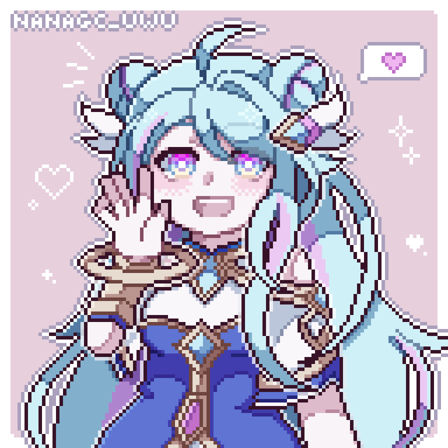 아이 🩵

#pixelart