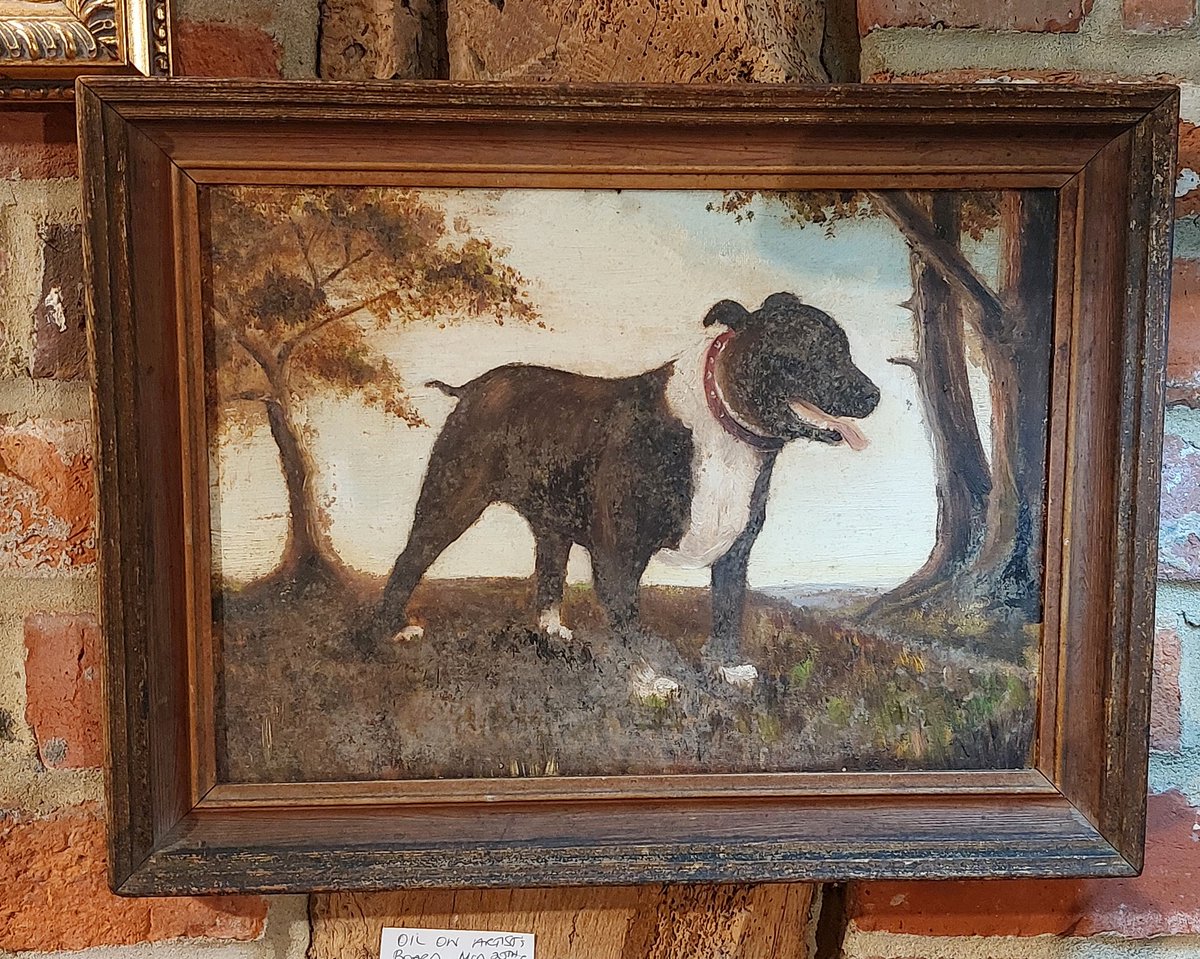 eversleybarn's tweet photo. #dogpainting #netsukemonkey #chineserootcarving #pocketcompass #sardinejar #judismithantiques #eversleybarnantiques https://t.co/ejuyTK1F5a