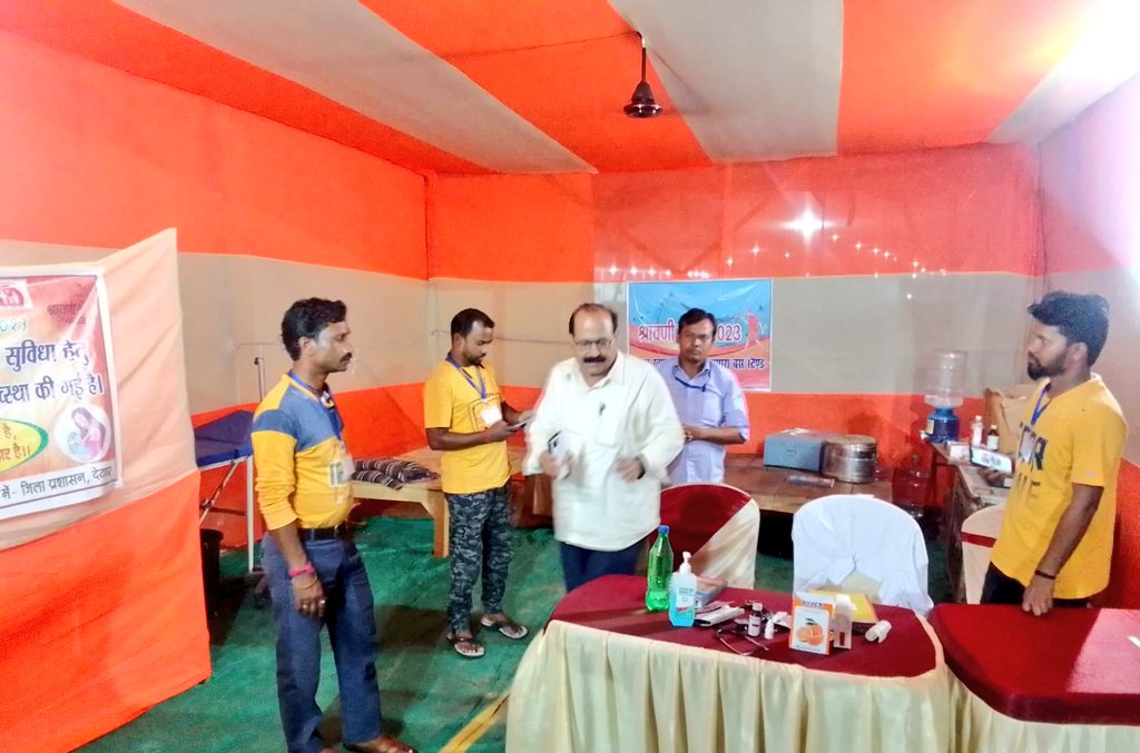 देवघर श्रावणी मेले में श्रद्धालुओं के लिए बाइक एंबुलेंस सेवा की शुरुआत-Bike ambulance service started for devotees at Deoghar Shravani fair