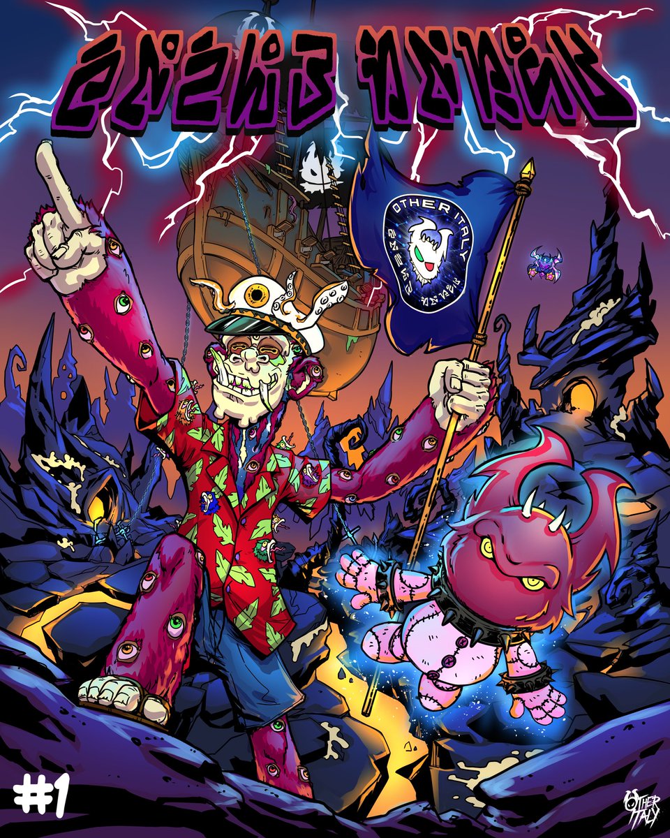 Happy to show everyone the cover of the pilot episode of the 🇮🇹 OTHER ITALY comic series 🔥

The pages will be published soon ...