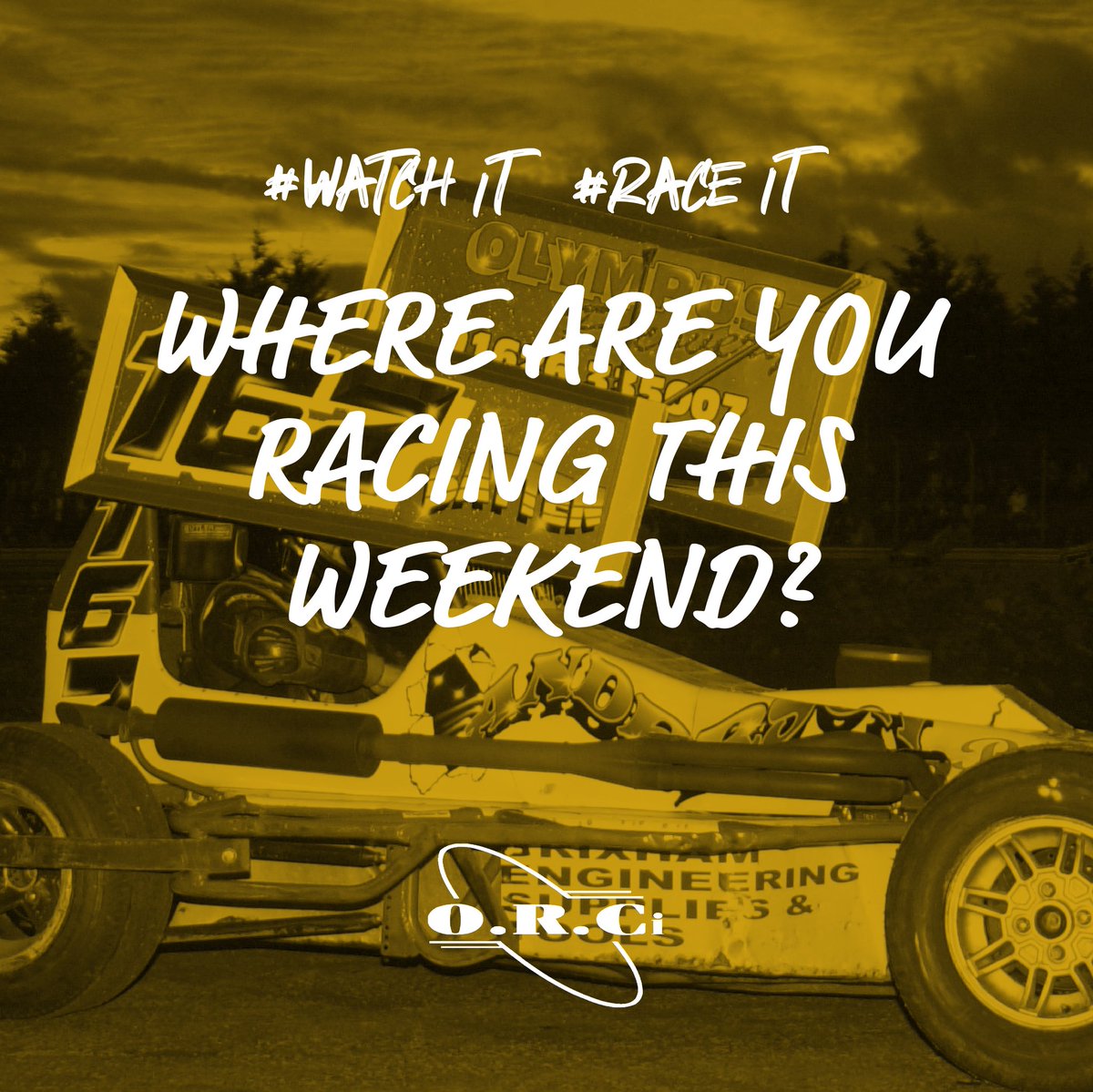 It’s the weekend! That means one thing – let’s go racing! Where are you heading to this weekend? Check with the promotion before travelling.
-
orci.co.uk/News/2022/03/W…
-
#WatchIt #RaceIt 

📸 Colin Casserley/ Joe Bamford Design