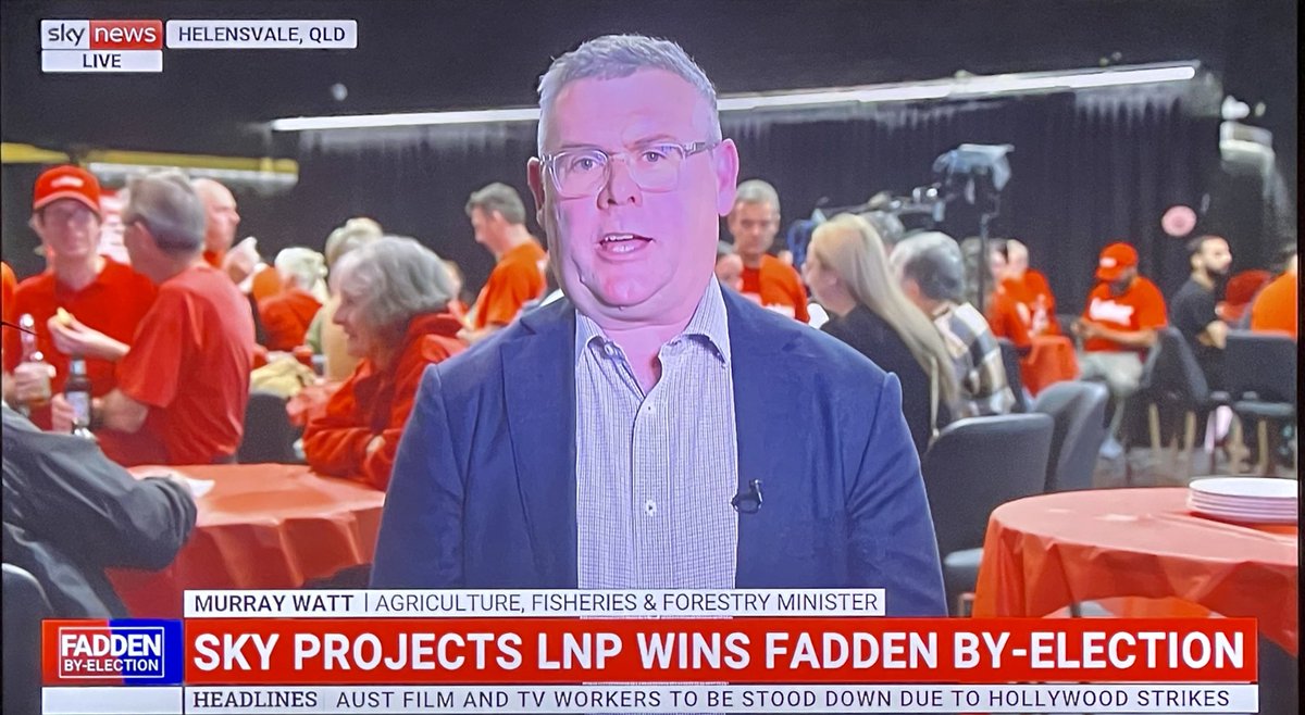 One of the most-articulate election night commentators on <a href="/SkyNewsAust/">Sky News Australia</a> - <a href="/MurrayWatt/">Senator Murray Watt</a> - clear, concise, accurate and free from of the BS being pedalled by the <a href="/LNPQLD/">LNP - Liberal National Party</a>