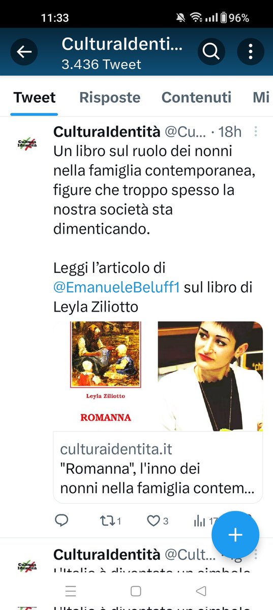 Leyla9265's tweet photo. Un ringraziamento particolare a Emanuele Beluffi autore di questo articolo e al direttore di Cultura Identità Labini🔝
#ilgiornale #culturaidentita #articoli #romanna #nuovolibro #edizionitabulafati #solfanellieditore https://t.co/5zAXC8kfw3