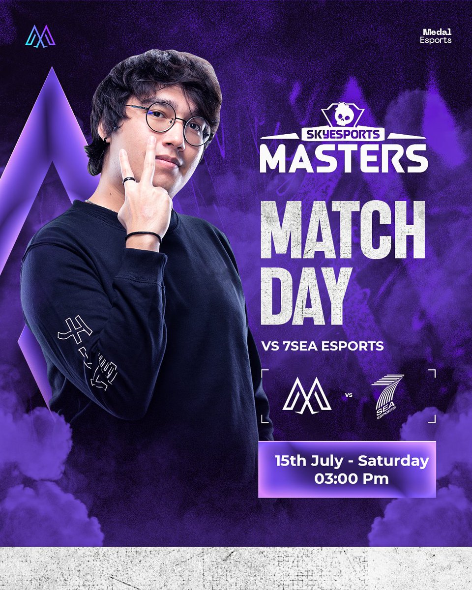 New Day , New Battle. Today we take on <a href="/7SeaEsports/">7SEA Esports 🌊</a> , catch our boys live in action only on <a href="/skyesportsindia/">Pradhyum</a> . #MedalAcquired 🏅