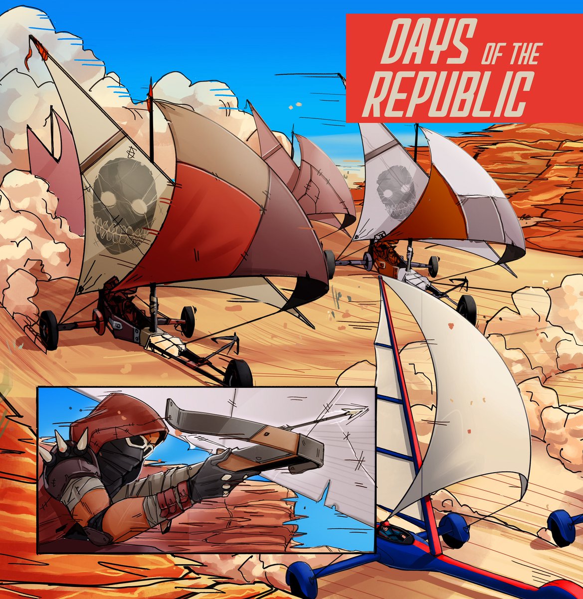 DaysOfRepublic's tweet photo. A high adrenaline, action packed epic story set in a distant post-apocalyptic future. Volume 1 available on Amazon https://t.co/3o6H91ppVN
#postapocalyptic #actionhero #adventure #indiecomics #scifi #DaysOfTheRepublic #wasteland #adrenaline https://t.co/kuMoWLqQU1