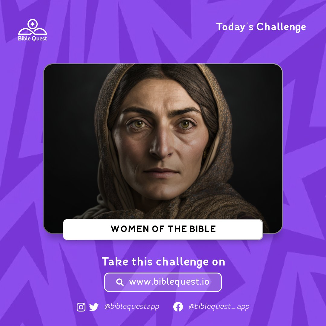 Unveiling the Extraordinary! Hear the resounding stories of the Women of the Bible. 💫

Experience the awe-inspiring narratives of courageous women who shaped faith, love and purpose. 🌟

Join the #DailyBibleChallenge  today on biblequest.io 💪🏾🚀