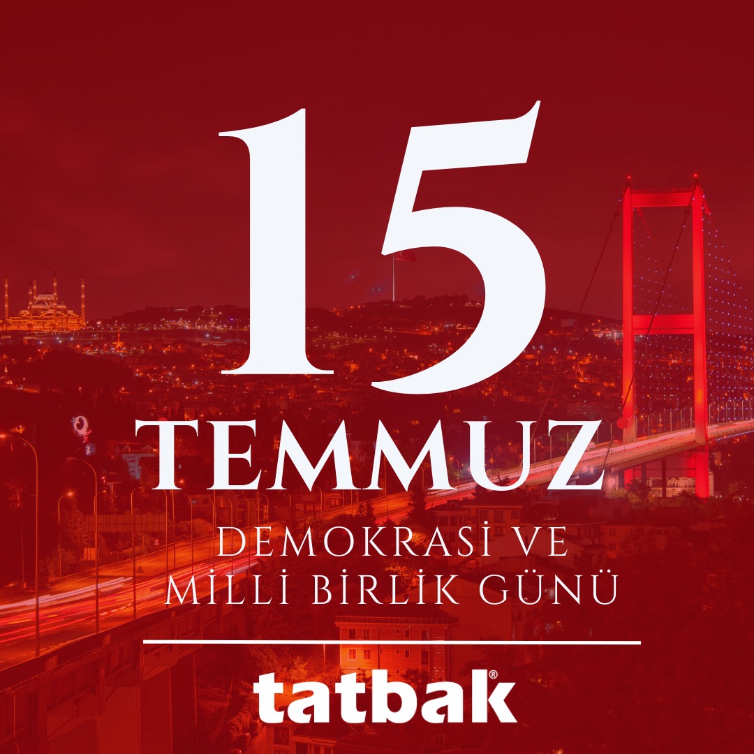 TatbakGida's tweet photo. #15TemmuzDemokrasiveMilliBirlikGunu https://t.co/luB7NV7r17