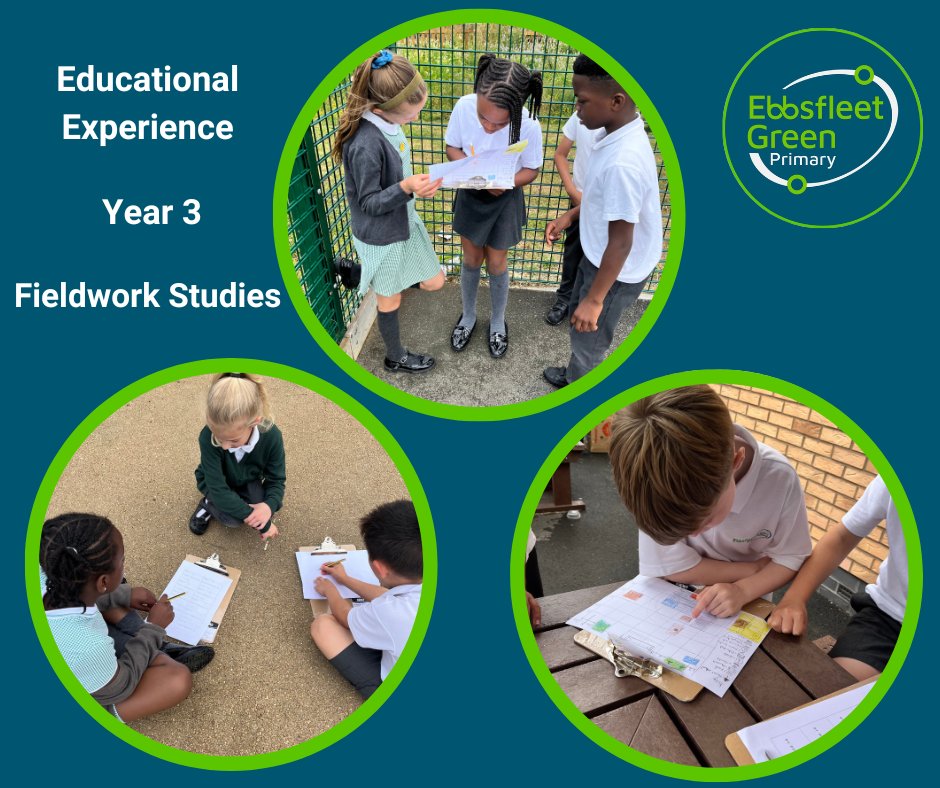 The children took part in a fieldwork event using the eight points of a compass, six-figure grid references, symbols and keys to build their knowledge of the local school environment. Working in collaborative teams, they shared their maps and completed the challenges set 🧭 📋