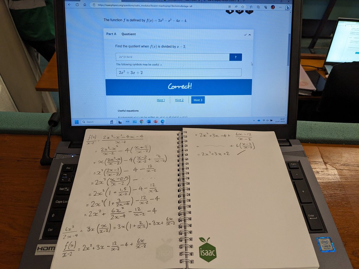 PhysicsKeith's tweet image. I need to work on my maths - that took me too long #ipts23