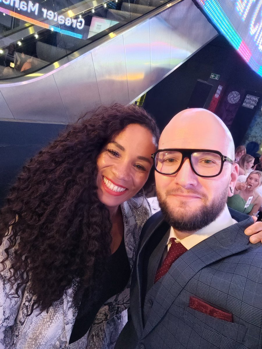 It was an absolute honour to meet &amp; handed my award by <a href="/MichAckerley/">Michelle Ackerley</a>, some of whom may know her from World Strongest Man &amp; Watchdog.

The evening was incredible! And being in room with some incredible healthcare professionals, caregivers, volunteer and many more amazing people.