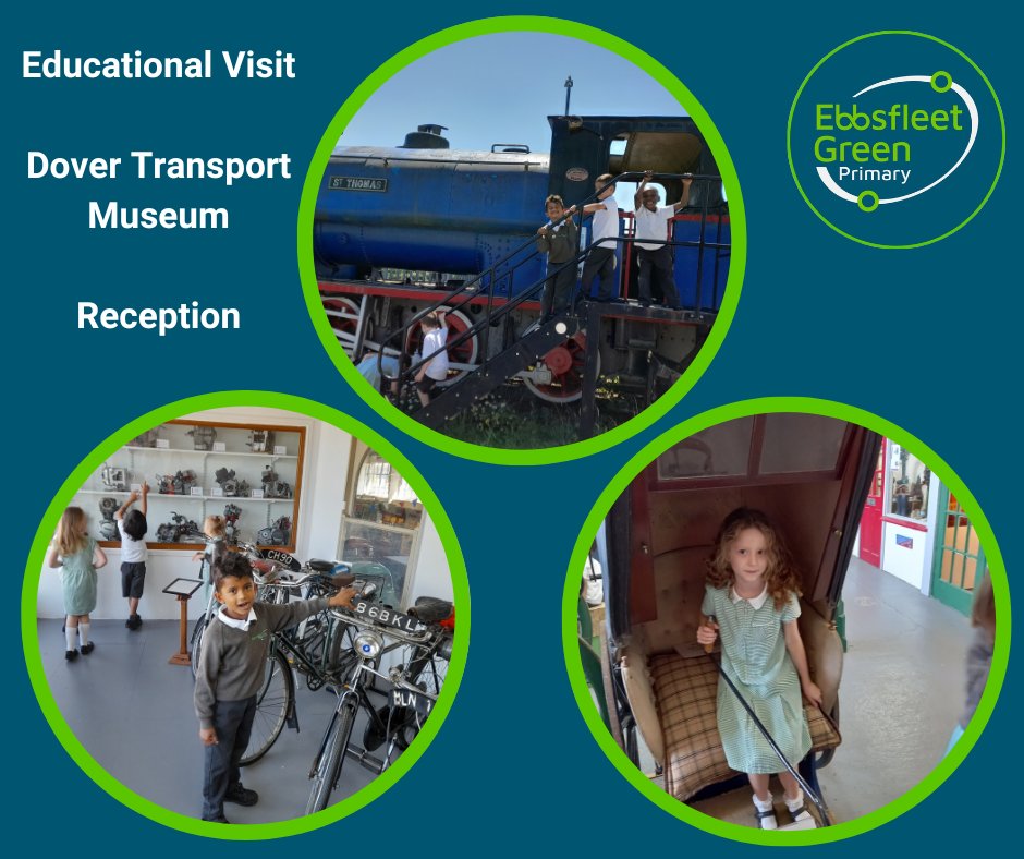 Reception took part in a visit to Dover Transport Museum, giving them an opportunity to enjoy a ‘first-hand’ experience of exploring various modes of transport from the past whilst discovering what life would have been like when these forms of transport were used🚃🚋