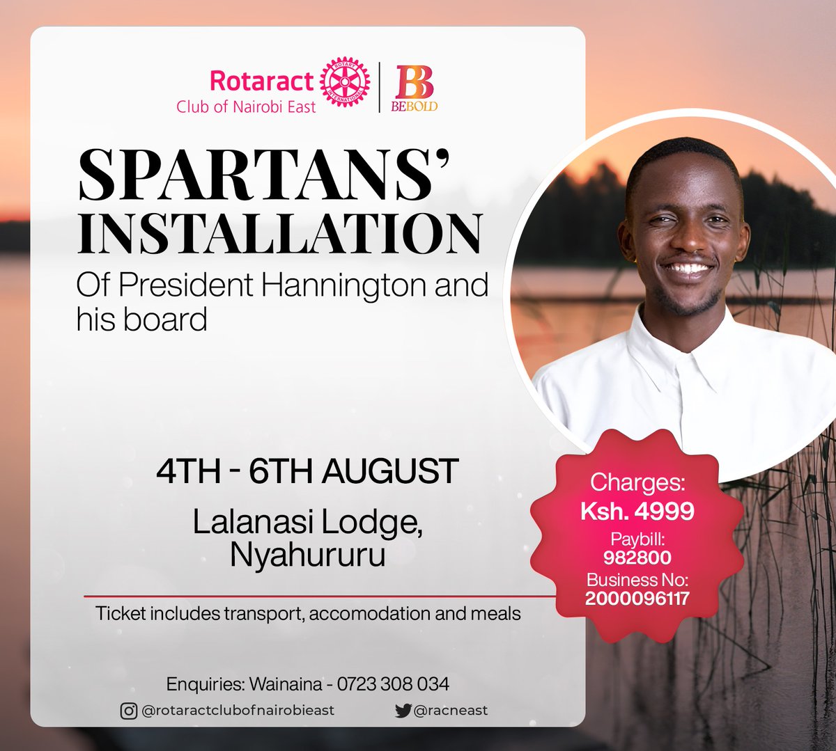 racneast's tweet photo. 🚀Mark your calendars!🗓️
🔥The ultimate installation is here!🔥
Join us from the 4th-6th of August as we pass the torch to the next leadership of the Spartans ✨
Get your good vibes and let's hit the road as we get ready to party with purpose !💃🏽🕺🏽
#SpartansInstallation2023
#SAS! https://t.co/HFyrfjz96c