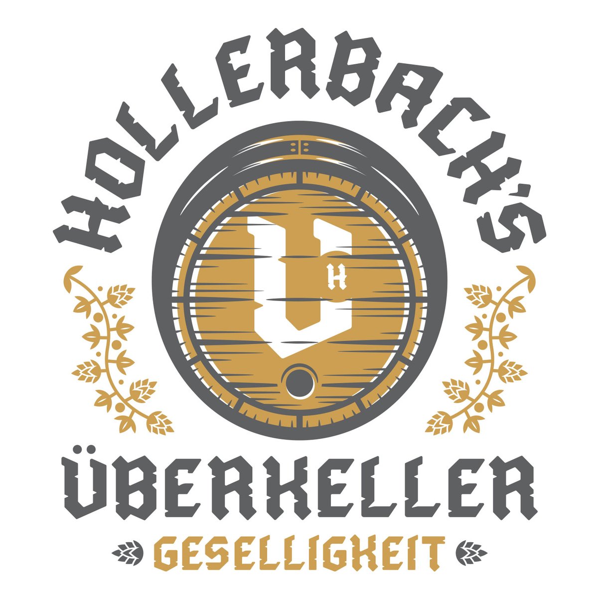 thedangerbrain's tweet image. Latest brand we created for Hollerbach&apos;s German Restaurant