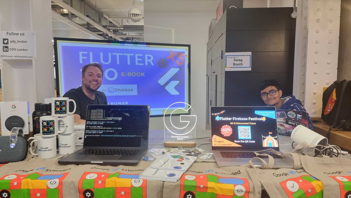 invertaseio's tweet image. Come visit our team at @gdg_london Google IO Extended! 

#GoogleIO2023 #GDGLondon #Firebase
