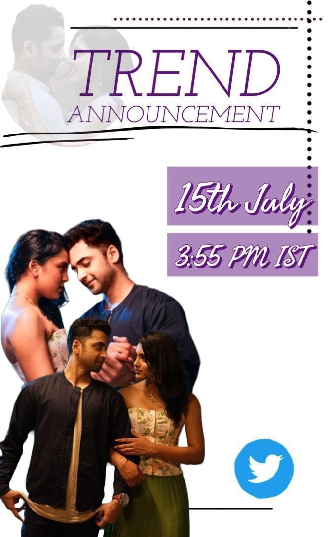 A reminder for everyone, Please do not post the teaser from any other social media platforms! &amp; just join togetherly today in trending. Tagline will be revealed soon 🫶🏻
#SumedhMudgalkar 
#SumbulTouqeerKhan