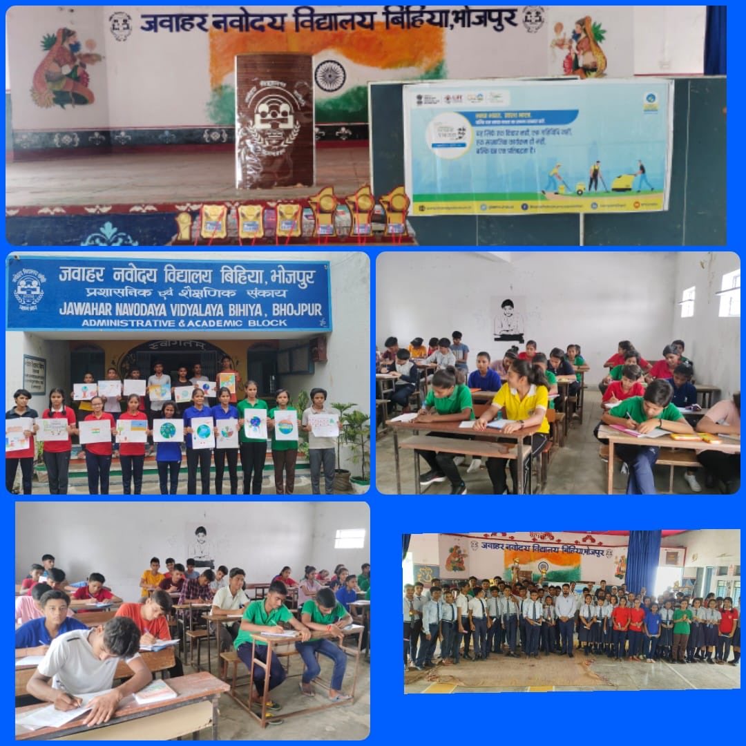 bpcl_ret_patna's tweet photo. Swachhta Pakhwada-A drwg. competition was held at Jawahar Navodaya Vidyalaya,Behea, Bhojpur.
Event was organised by Vindhyawasini Filling Station. (Patna Territory)Event Started with Swachhta pledge.
⁦@BPCLRetail⁩ ⁦@BPCLimited⁩ ⁦⁦⁦⁦@BPCLRETAILBIHAR⁩ https://t.co/VXEQALKfmr