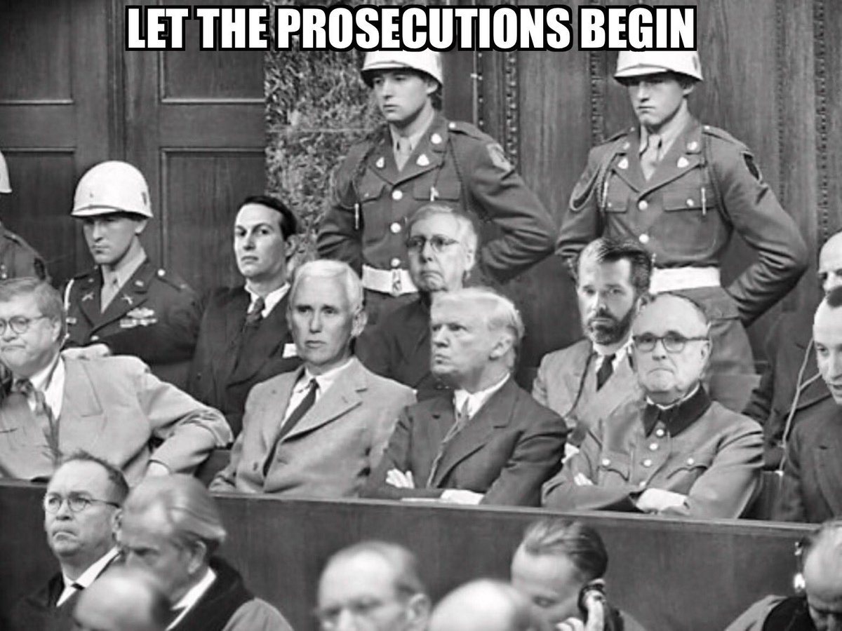 Prosecute. Them. ALL.
#InsurrectionHasConsequences 🇺🇸