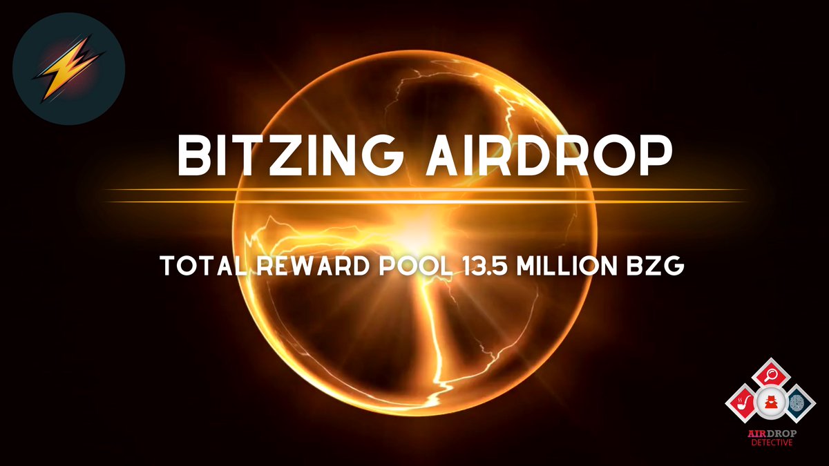 🔍 Bitzing #Airdrop

🏆 Total Airdrop Pool: 13,5 Million BZG (~$120,000)

🔴 Start the airdrop bot: t.me/BitzingAirdrop…

🔘 Do the tasks on the bot &amp; submit your data.

🔘 Details: youtu.be/tbVPDW6nxxw

#Airdrops #BTC #Bitzing #AirdropDetective