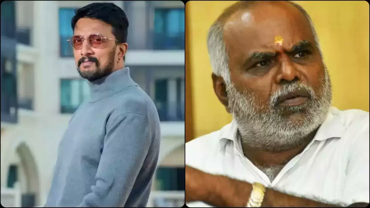SANDALWOOD WAR:

#SudeepUnderScanner: Super-Star #KichchaSudeepa is in NEWS FOR ALL WRONG REASONS.!

📌Star Actor Sudeep Goes Against Star Producers; Sudeep Steps JMFC Court.!

1)Supported the CORRUPT BJP GOVT

2) Sudeep Promoted Malayalam movie; was silent on #DareDevilMusthafa