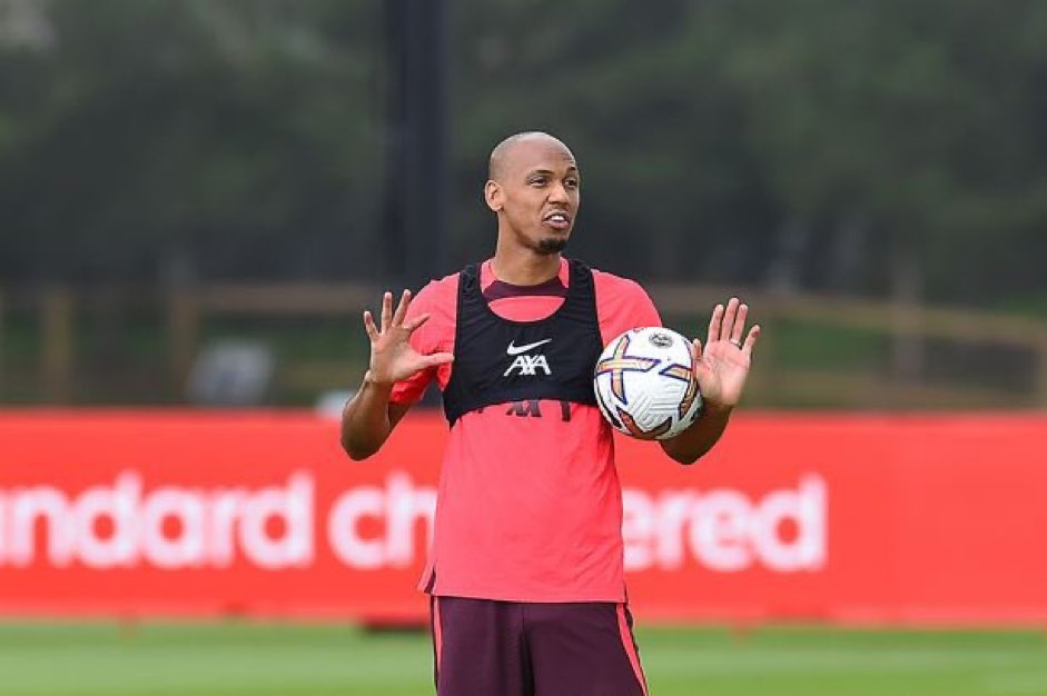 23Lfc's tweet photo. Fabinho left out of Liverpool squad for tour to Germany after £40m bid from Al-Ittihad. Jordan Henderson travels. [@_pauljoyce] #LFC https://t.co/8lN8cu4F89