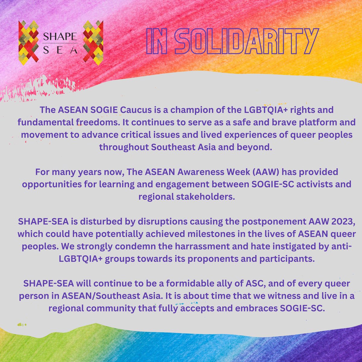 Shape-SEA tweet media