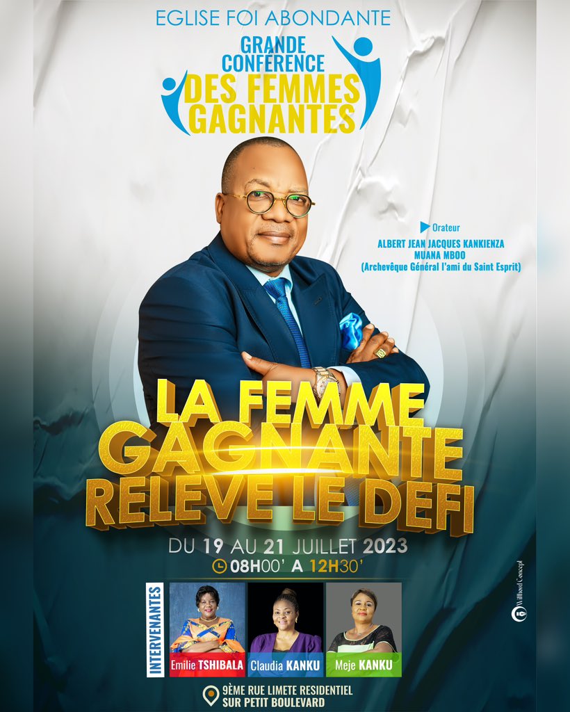 Archevêque A. KANKIENZA MUANA MBOO Officiel tweet media