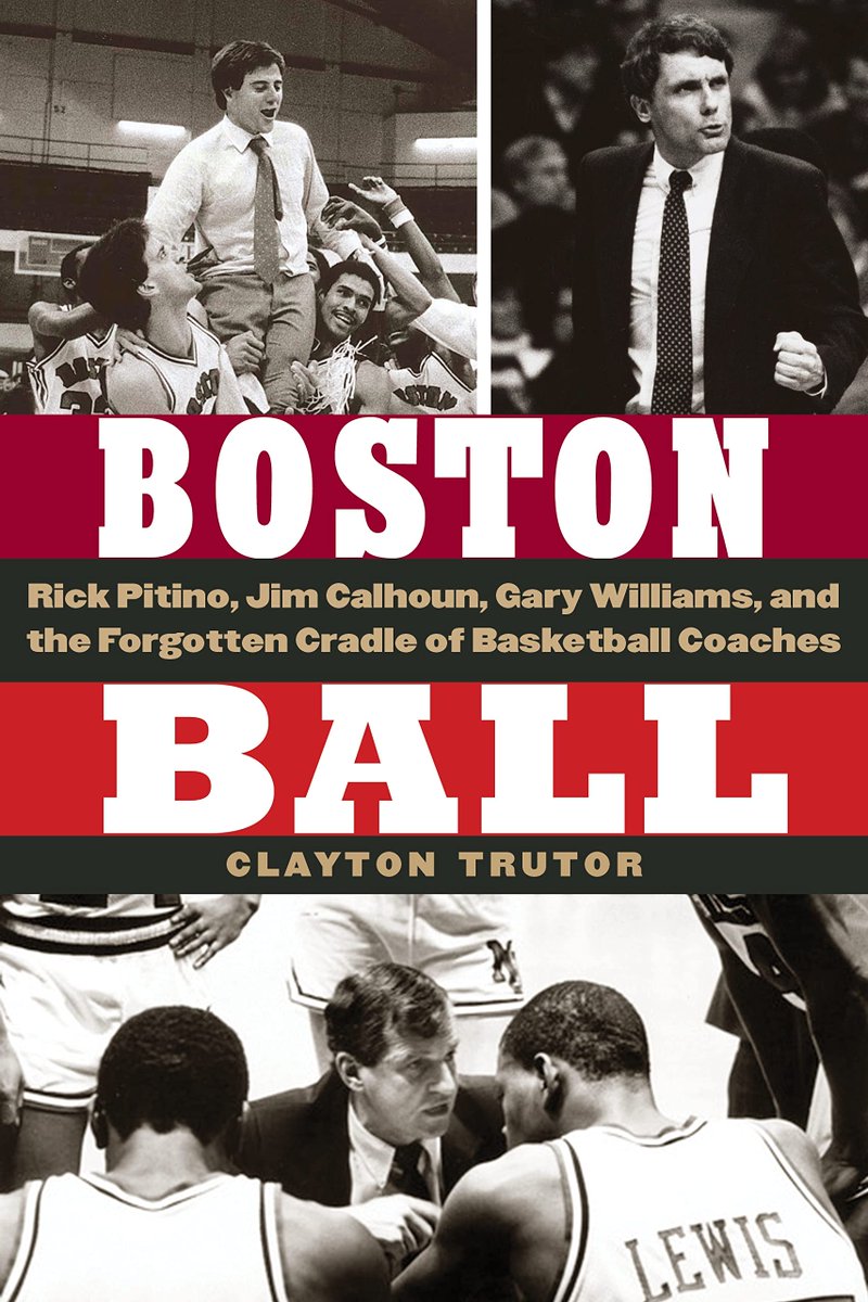 ClaytonTrutor's tweet image. #BostonBall: Rick Pitino, Jim Calhoun, Gary Williams & the Forgotten Cradle of Coaches
New PROMO CODE: 6AF23
Preorder for 40% OFF: bit.ly/BostonBall