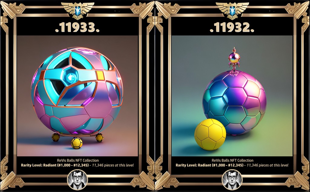 11933 &amp; 11932 of ReVis Balls NFT #revisballs at #rarible
Collection Homepage rarible.com/revisballs

Direct NFT Links :
11933 : rarible.com/token/0xfa4023…
11932 : rarible.com/token/0xfa4023…

#NFT, #NFTs, #NFTCommunity, #NFTdrop, #nftcollector, #NFTCommuntiy, #NFTAlerts, #nftcollector,