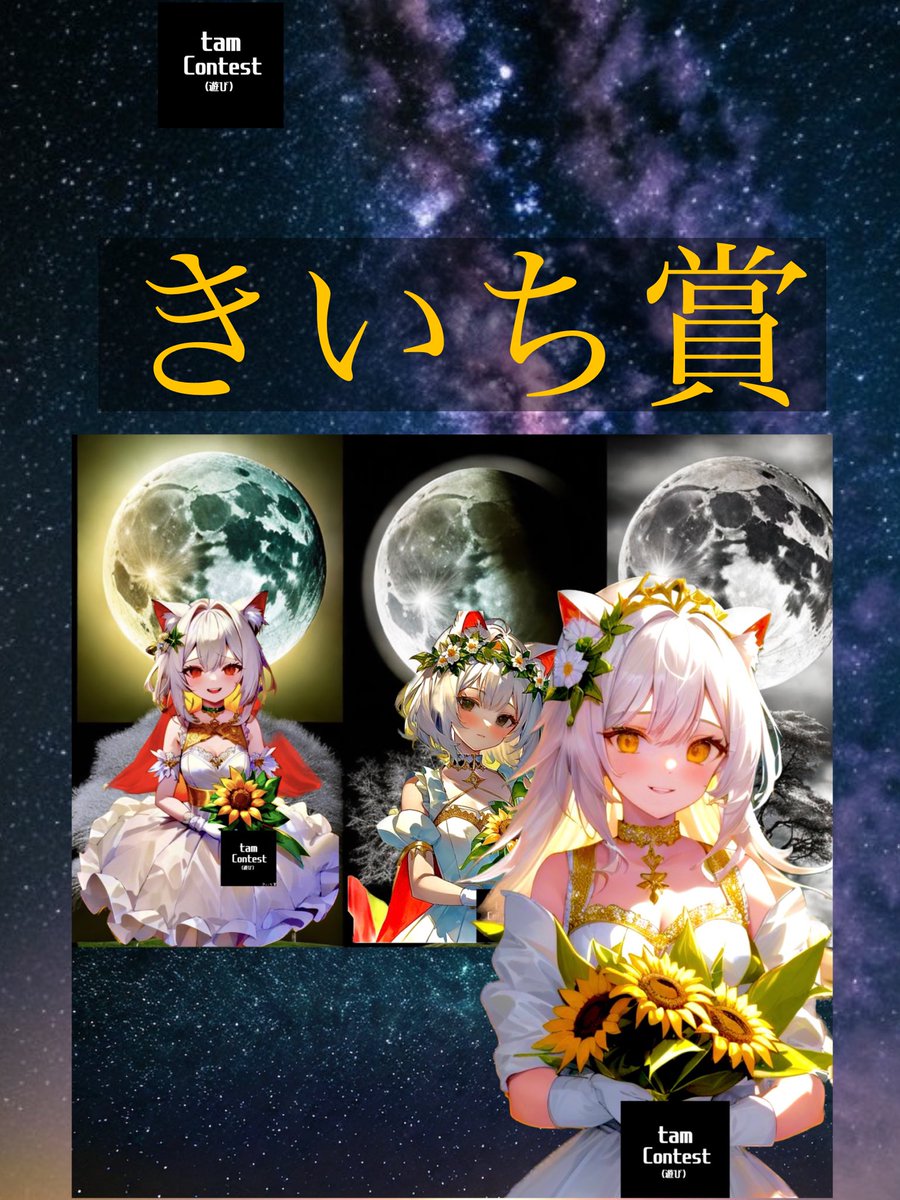 machimachijapan's tweet photo. @menda_ai こんばんはー

tamコンテスト審査員のきいちです。

今回きいち賞を贈らせていただきました。
DM不可のため、こちらに贈らせていただきます。 https://t.co/pdUMRmdrSN