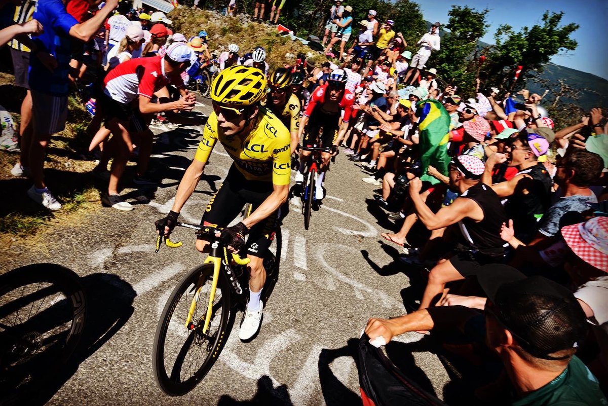 pgoding's tweet photo. Yesterday’s stage of #TDF2023 #GrandColombier  with outstanding views overlooking the Rhône river.. https://t.co/KGUvCMRROo