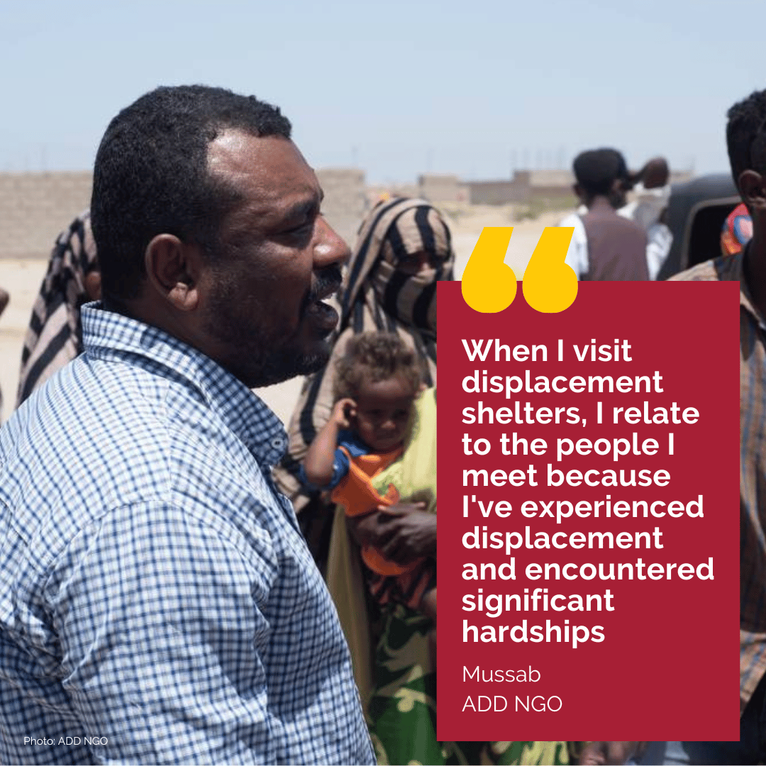 3 months of conflict ➡️ 3 million people displaced

Fighting has raged in Sudan since 15 April, leaving half of the population in urgent need of assistance.

Meet Mussab, who was on the ground from the early days of the response, delivering aid to people⤵️ unocha.org/story/voices-f…