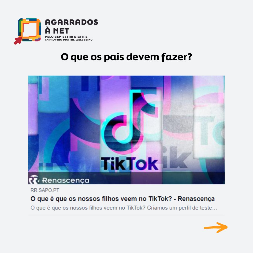 agarradosanet's tweet photo. Excelente reportagem da @DanielaESanto, da @renascenca, s/o uso do TikTok p/jovens: https://t.co/8ZGCLsGRag. Fica c/estas dicas p/veres este assunto c/teus filhos. P/teres as n/formações na t/escola ou comunidade p/alunos pais, professores e outros técnicos, envia-nos mensagem. https://t.co/o8vjHRfcPB