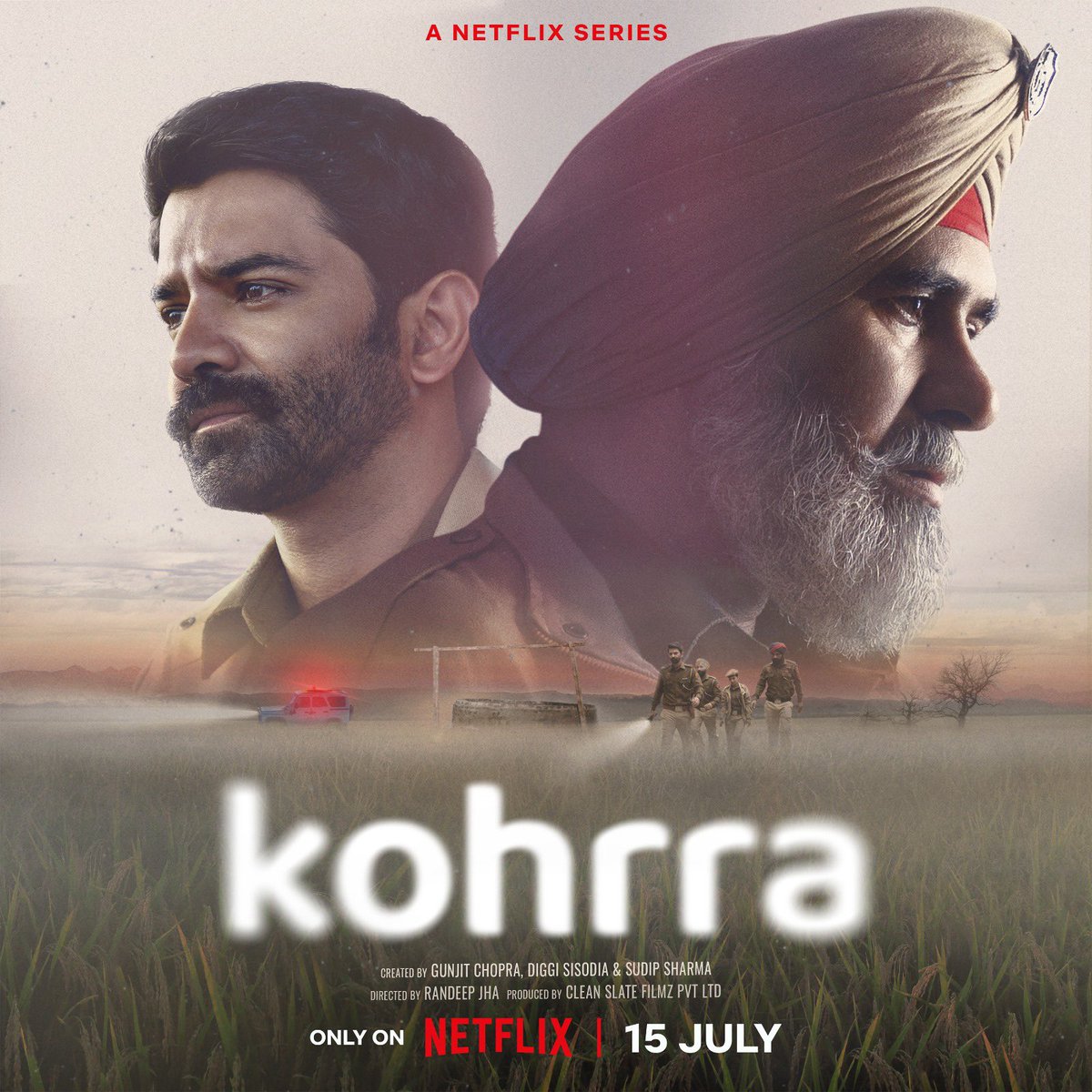 #Kohrra S1 is now streaming on @NetflixIndia

@randeepjha @suvinder_vicky @barunsobtisays @manishC_actor @1harleensethi  @varunbadola7 @rachelshelley @EkavaliKhanna  #ArjunaBhalla #SudipSharma #GunjitChopra #DiggiSissodia @OfficialCSFilmz #KarneshSsharma

Available in Punjabi,…