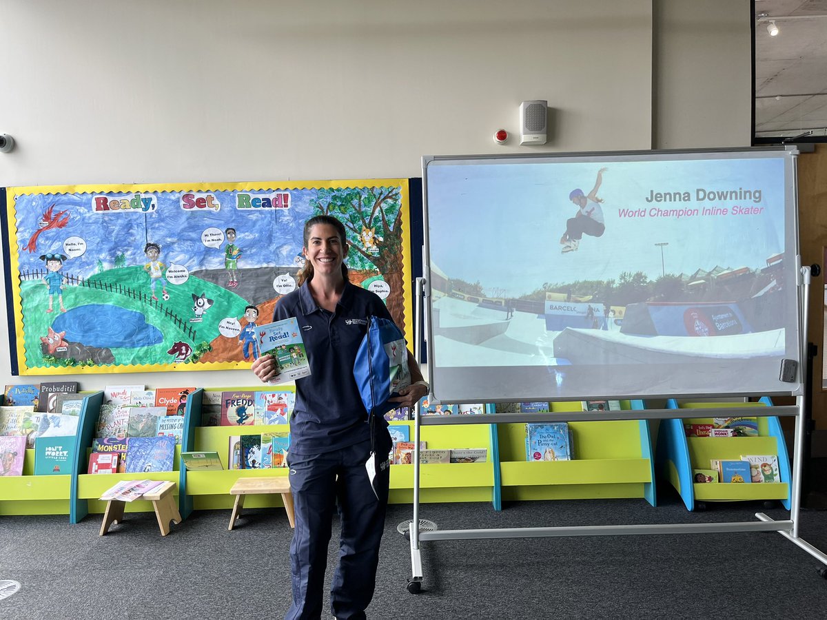 Lucy Slavin (@lucy_slavin) on Twitter photo Great to be here at <a href="/OldhamLibraries/">Oldham Libraries</a> with <a href="/Jenna_Downing/">Jenna Downing</a> to launch the <a href="/readingagency/">The Reading Agency</a> Summer Reading Challenge! <a href="/YouthSportTrust/">Youth Sport Trust</a> Great to be here at <a href="/OldhamLibraries/">Oldham Libraries</a> with <a href="/Jenna_Downing/">Jenna Downing</a> to launch the <a href="/readingagency/">The Reading Agency</a> Summer Reading Challenge! <a href="/YouthSportTrust/">Youth Sport Trust</a>