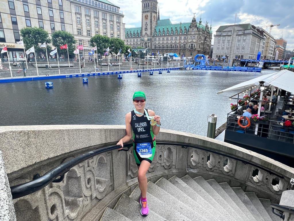 Amazing race at the World Triathlon Sprint Championships in Hamburg. Very proud to be again representing Ireland 🇮🇪 &amp; another medal 🏅! We had a blast 💥.