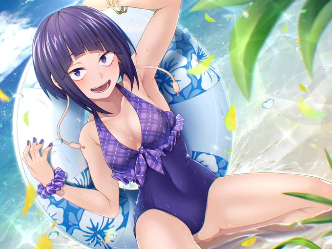 #作品をみてくださいあわよくばフォローしてください祭  最近原稿ばっかでイラスト描けてませんが 最近はヒロアカ中心にマイペースに投稿してます  もっと水着描きたい…