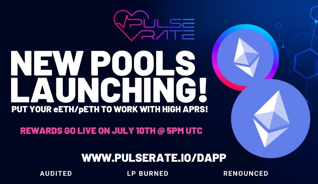 oldnoobi's tweet photo. @davidgokhshtein Would you stake your #PEPE for 3.8% daily #ROI @PulseRate_ #Dapp https://t.co/SrwAO0wdBh if it was made available? If @davidgokhshtein asked for #PEPE pool it would happen for real. Our #dev already added #PLSX #HEX and #ETH pools as requested! https://t.co/9ZYELcc9qM