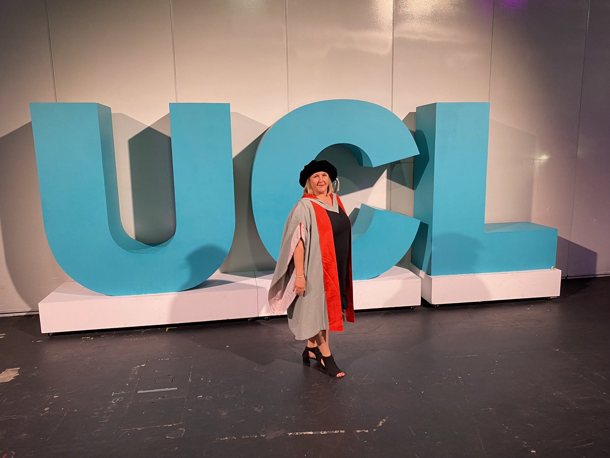 Yesterday marked my graduation from @ucl with a Doctor of Philosophy in Child Health @GoshOrchid @GreatOrmondSt #LoveUCL #UCLGrad #Research