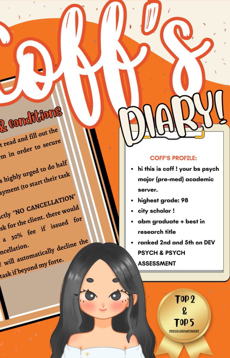 "grit, grace, &amp; gratitude"  — hi ! this is COFF, your psych major academic commer! Ψ inquiry form —> 💌

tags: 
— #TYclipsy (feedbacks/vouchers) 
— #GAbyCoff (giveaways)