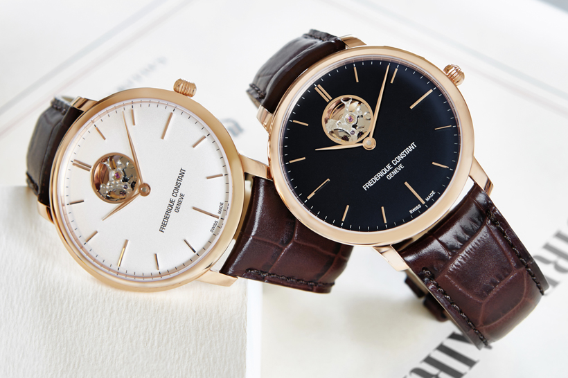#watches #Archive  Frédérique Constant présente la Slimline Auto Heart Beat watch-it.be/frederique-new…