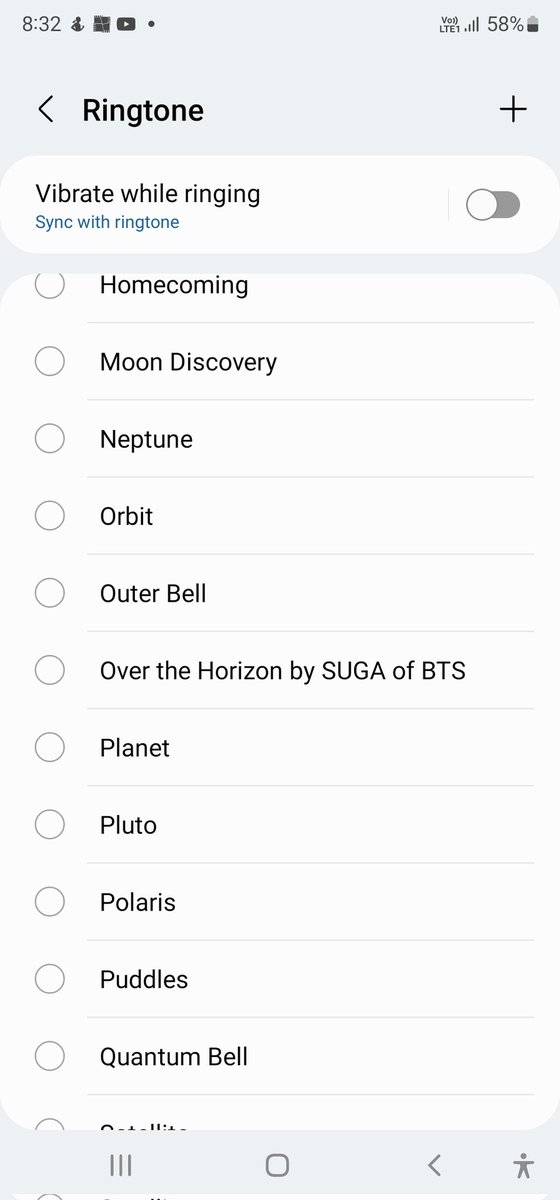 What the heck 
THERES A RINGTONE BY SUGA ON MY PHONE BY DEFAULT!?!?!? LMAOOOO THAT'S SO WEIRD AND WILD. I only just looked at the ring tones because I was sick of the default omg https://t.co/AhrGoHdxSa