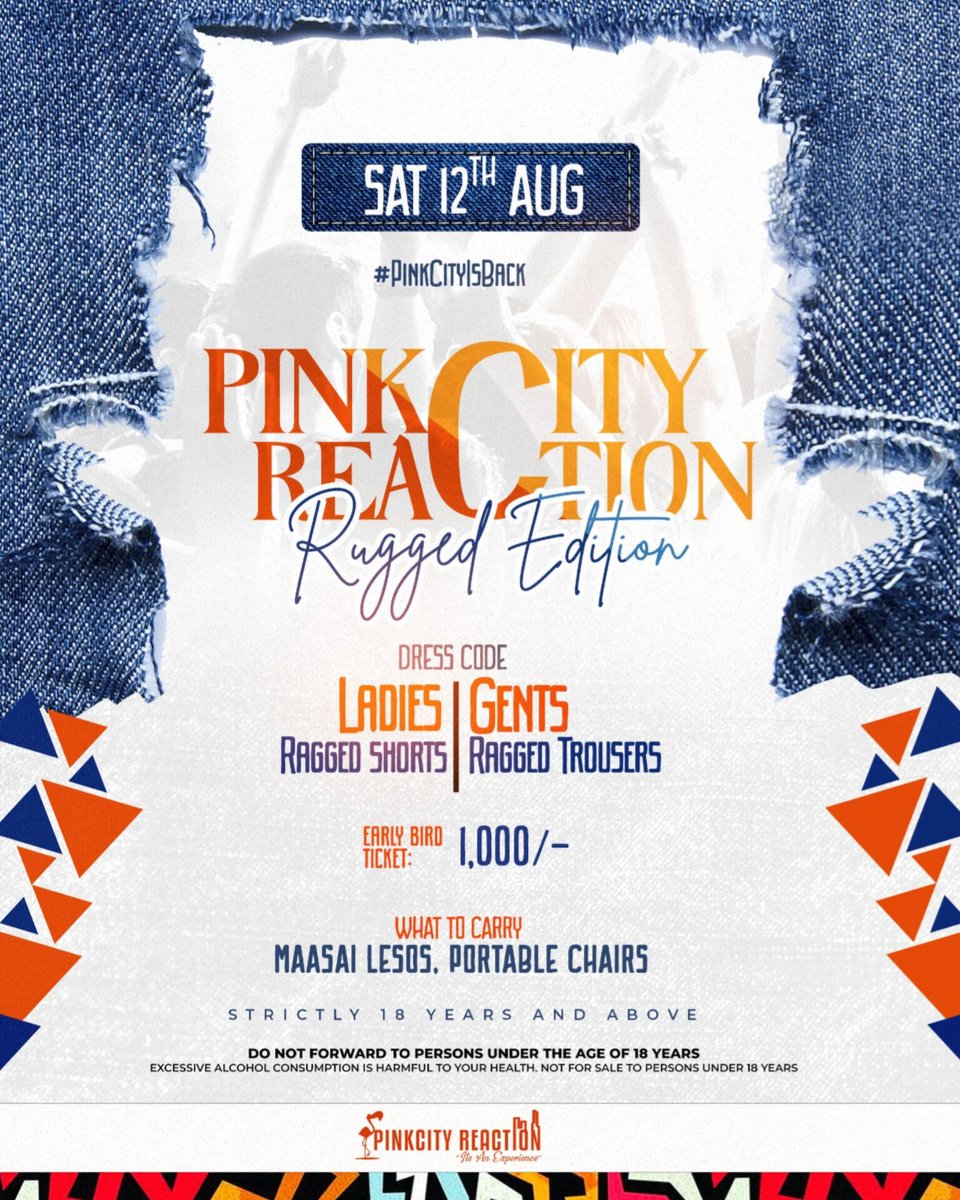 pinkcityreactio's tweet image. Pink City Reaction 💗 Ragged Edition 12th August Elementaita 

#PinkCity #Elementaita #Ragged