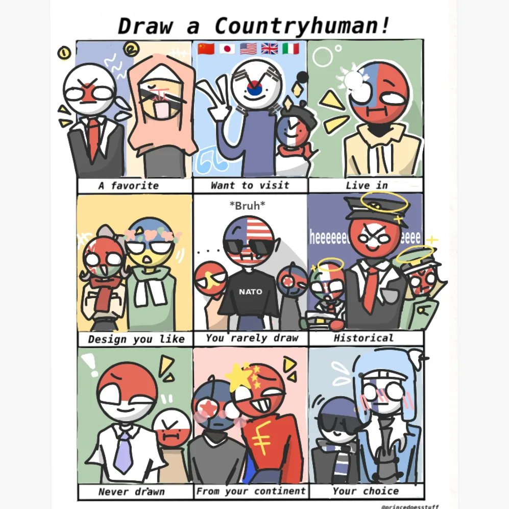 #CountryHumans