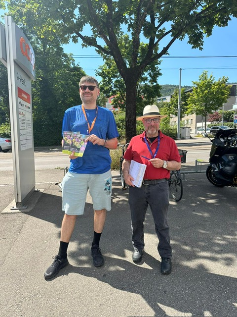 MatthiasEngel09's tweet image. Heute als Teil eines heissen #Procap-Duos in #Zürich für mehr #Inklusion in der ganzen Schweiz unterwegs: Wir sammeln fleissig Unterschriften für @InklusionCH. #CHVote
