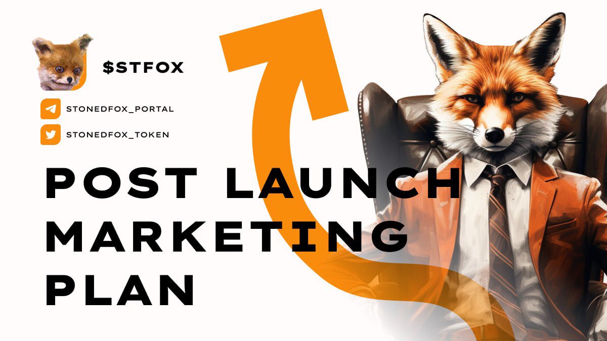 StonedFox_Token's tweet photo. 🔔Marketing Plan before and after launch👇

🟢 Update Dextools social before launch to get the better score. 
🟢 CMC Listing (As soon as possible)
🟢 Trending (Dextools, CMC , https://t.co/0HdoofTbR0)
🟢 CG listing (As soon as possible)
🟢 Bring more legit influencers 
🟢 Make partnership with Big Twitter influencers
🟢 Twitter space and AMA tour 
🟢 Twitter trending   
🟢 International marketing campaign
🟢Start a massive 🇨🇳Chinese marketing campaign (including banner ads)
🟢Going for CEX listing