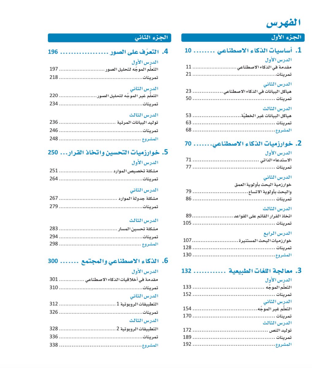 smalkalbani's tweet photo. هل تريد معرفة الذكاء الاصطناعي ؟

خلاص صار الموضوع سهل وبين إيدك…

وزارة التعليم 🇸🇦

اطلقت مقرر "الذكاء الاصطناعي"🤖

هو إجابة لكل من يسأل عن ماهية وكيف يتعلم الذكاء الاصطناعي، ومناسب لكل شخص يريد يتعرف ويعلم الذكاء الاصطناعي

رابط الكتاب

https://t.co/Huh7IYUurp https://t.co/9sXuGf7QlC