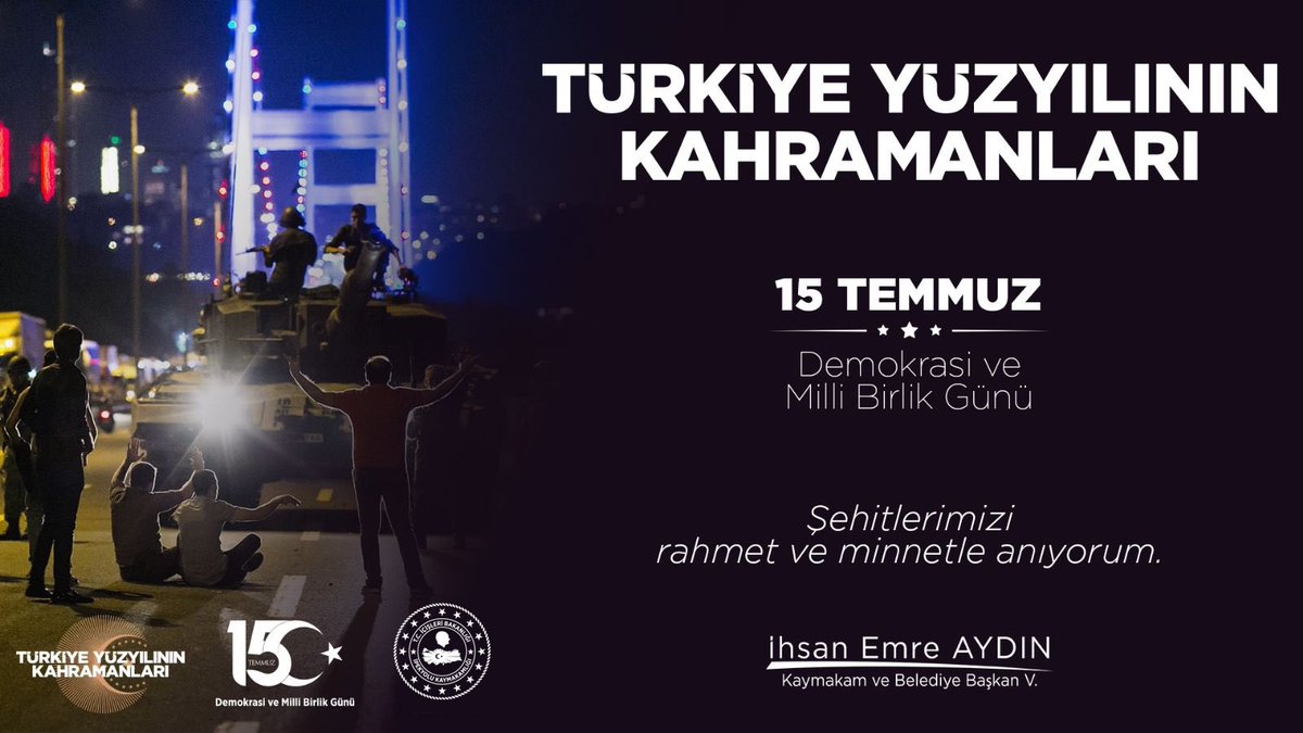 ipekyolukymkmlg's tweet photo. #TürkiyeYüzyılı'nın Kahramanları 🇹🇷 #15Temmuz 

Demokrasi ve Milli Birlik Günü’nde şehitlerimize Allah'tan rahmet, gazilerimize sağlık ve afiyet diliyorum.

@ihsanemre Aydın 
Kaymakam/Belediye Başkan V. 

#TürkiyeYüzyılınınKahramanları #15TemmuzDemokrasiveMilliBirlikGünü https://t.co/erTQbAl5sa
