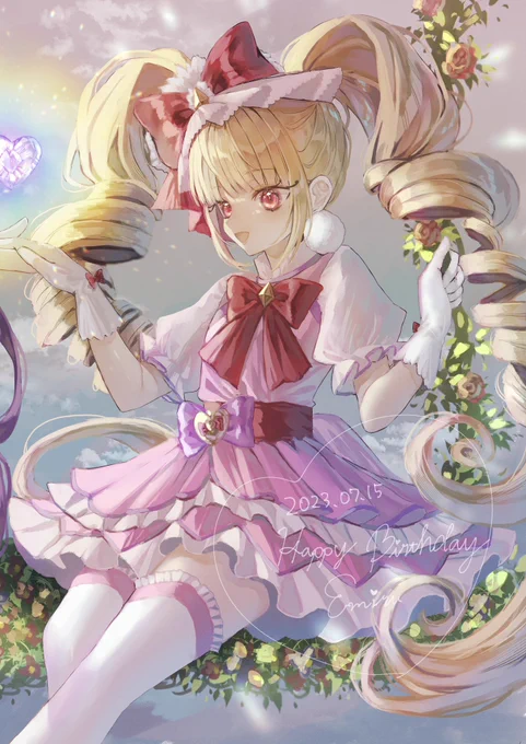 #愛崎えみる生誕祭2023  #キュアマシェリ生誕祭2023  #precure  えみるお誕生日おめでとうー!!!⸜(*ˊᗜˋ*)⸝ 